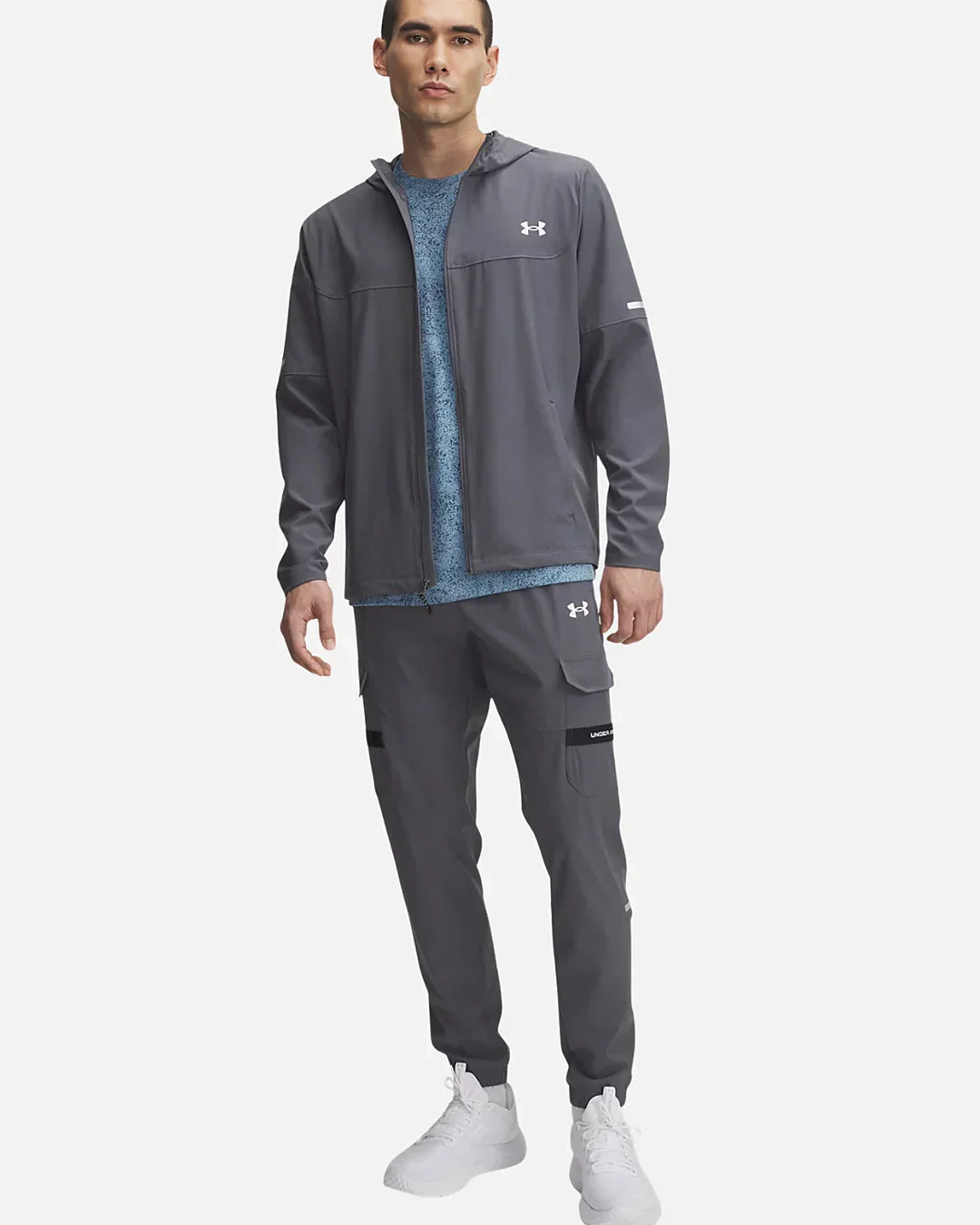 Under Armour Tech Utility Webjacke - Grau