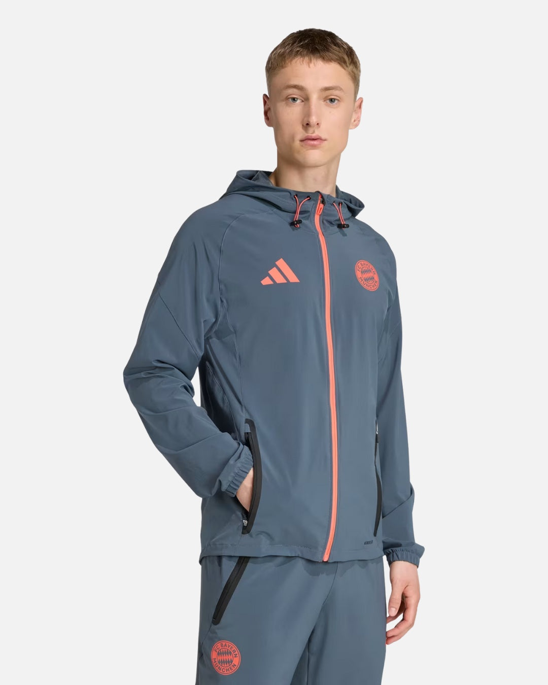 FC Bayern München Trainingsjacke 2025/2026 - Grau
