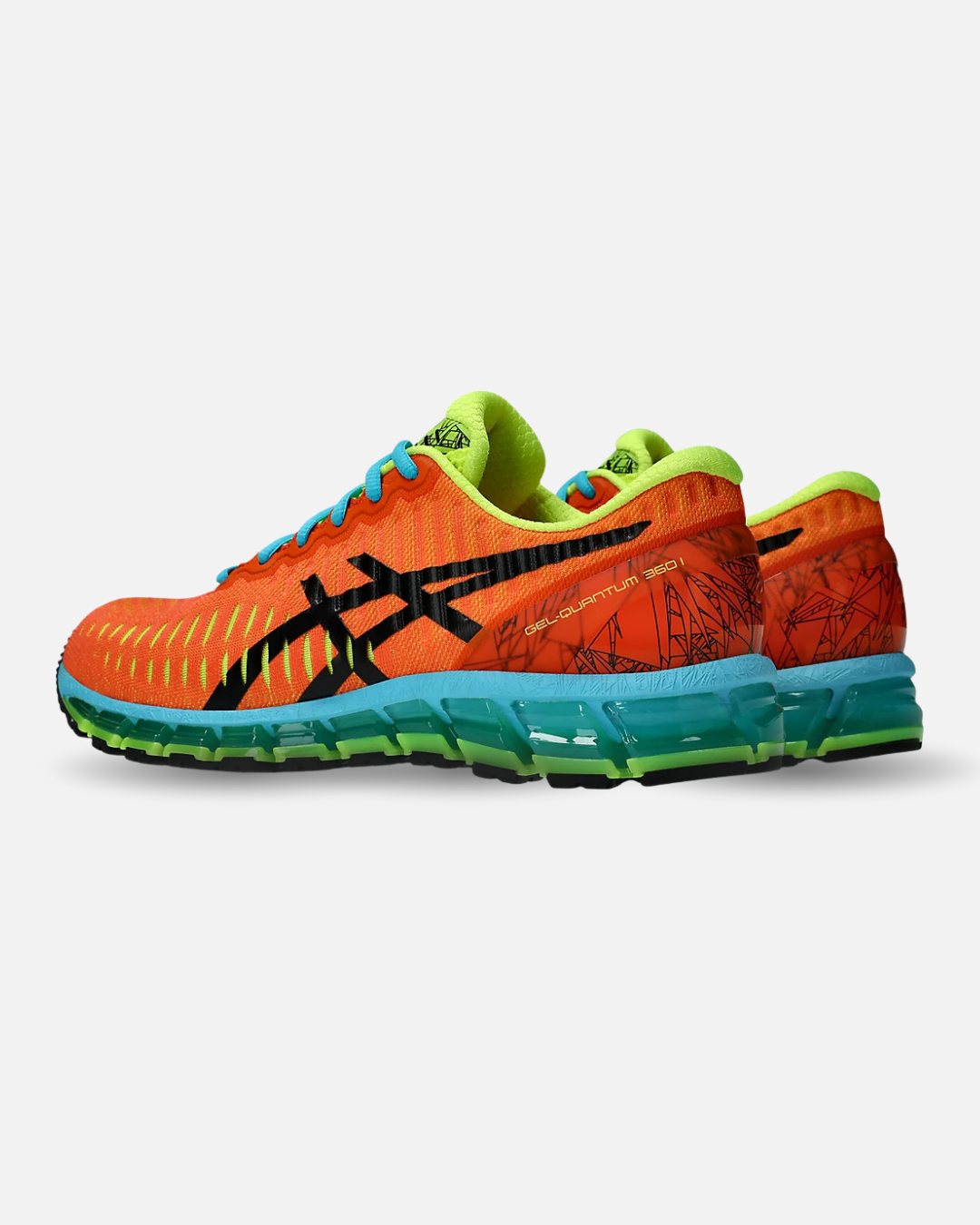 Asics Gel Quantum 360 I – Orange/Grün/Blau
