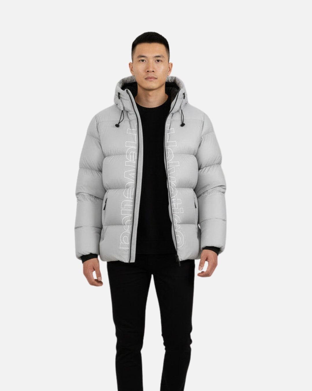 Helvetica Silver 2 Daunenjacke - Grau