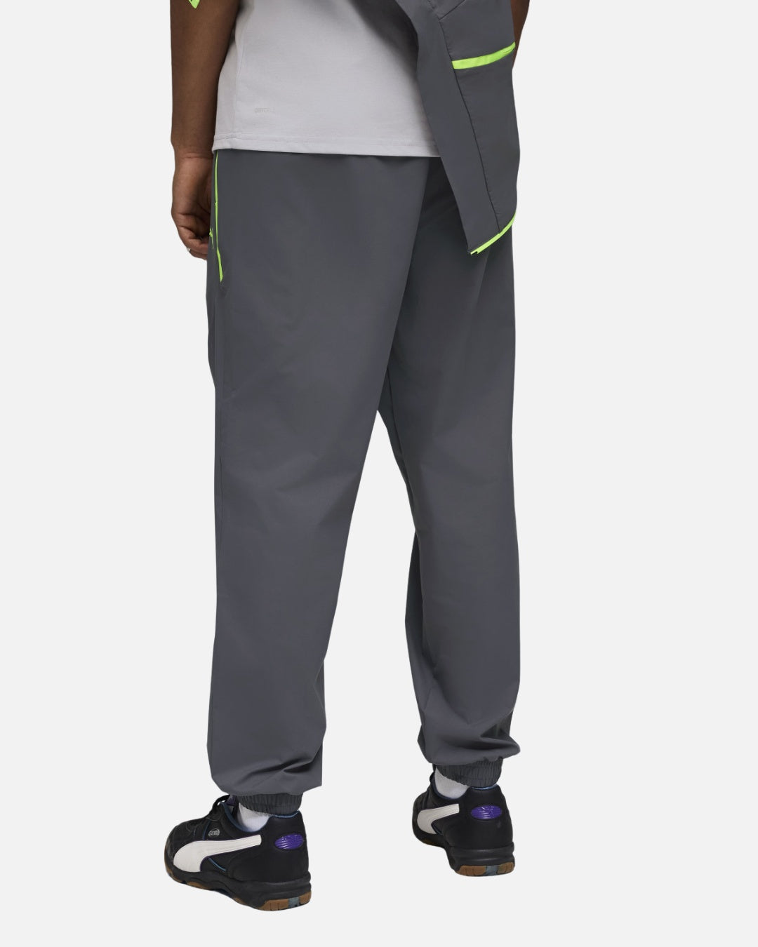 Manchester City Trainingshose 2025/2026 – Grau/Gelb