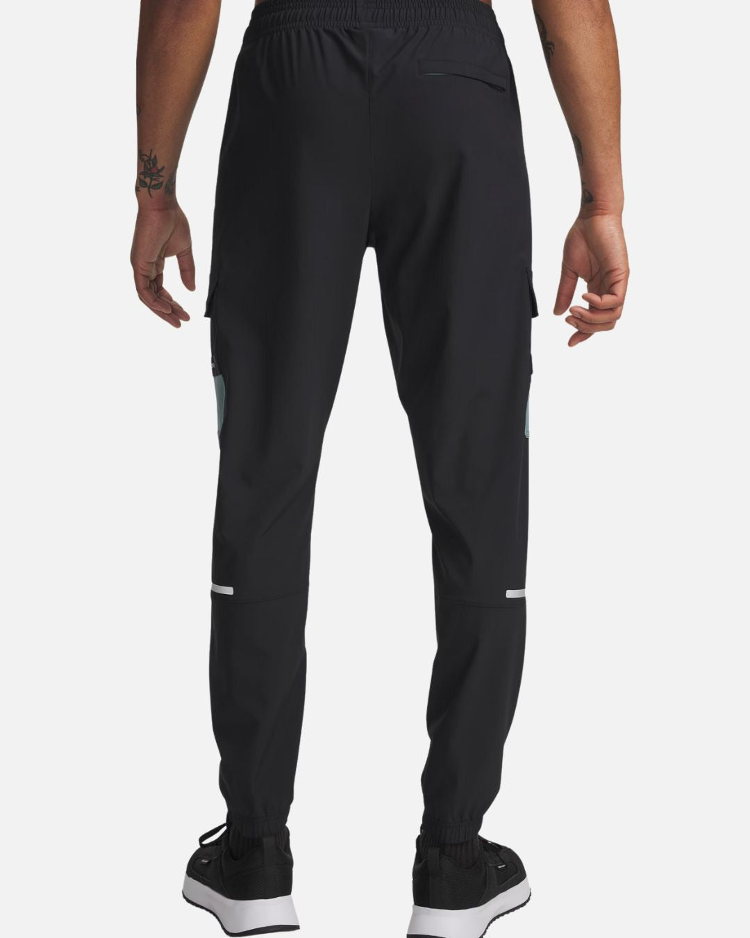 Under Armour Tech Utility Woven Laufhose - Schwarz/Grün