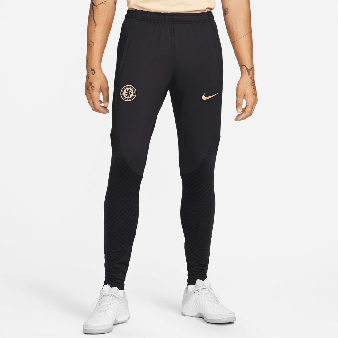 Chelsea Trainingshose – Schwarz/Gold