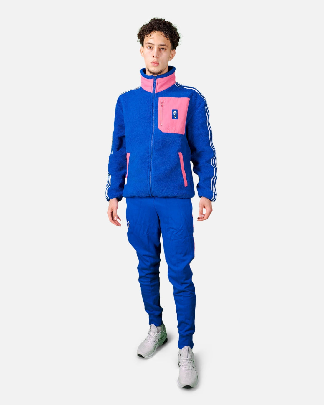 Juventus Lifestyler Trainingshose - Blau/Rosa