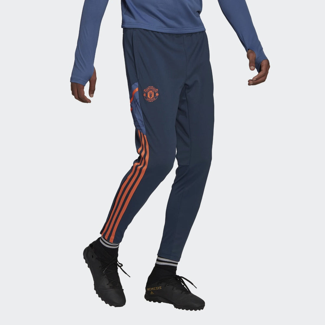 Manchester United Condivo Trainingshose - Blau/Orange 