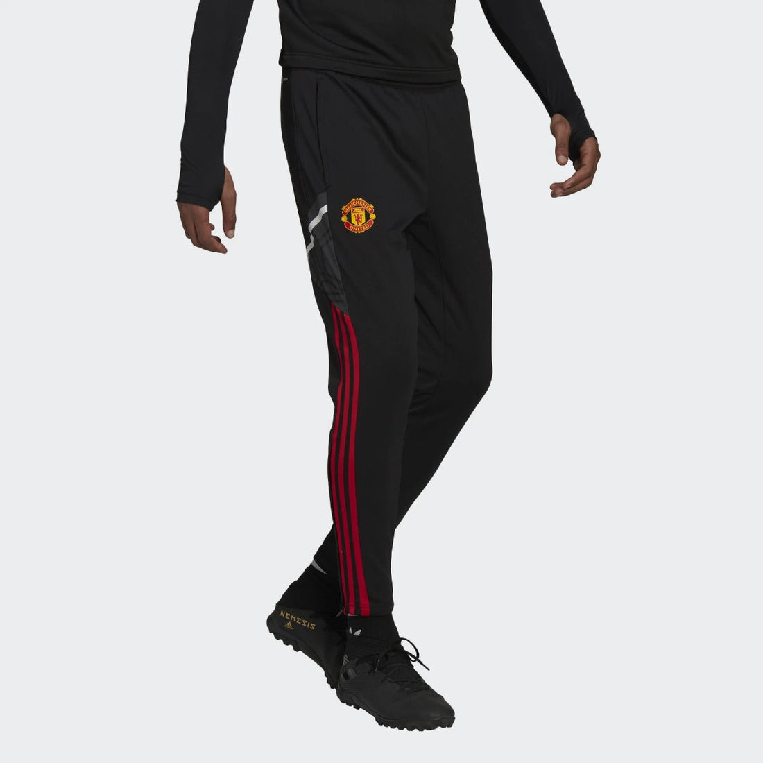 Manchester United Condivo Trainingshose – Schwarz/Rot 