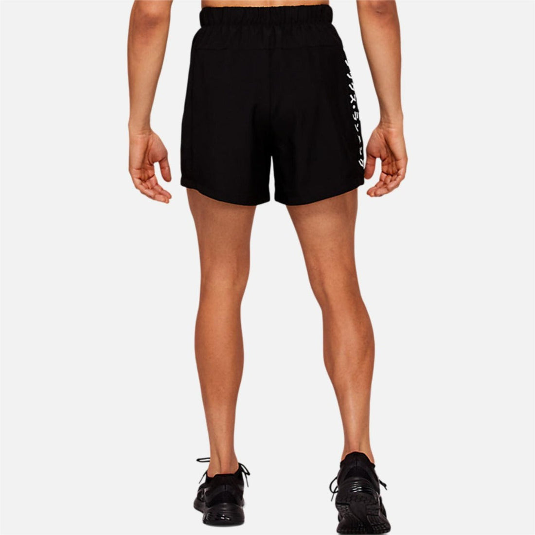 Asics Katakana Shorts – Schwarz/Weiß