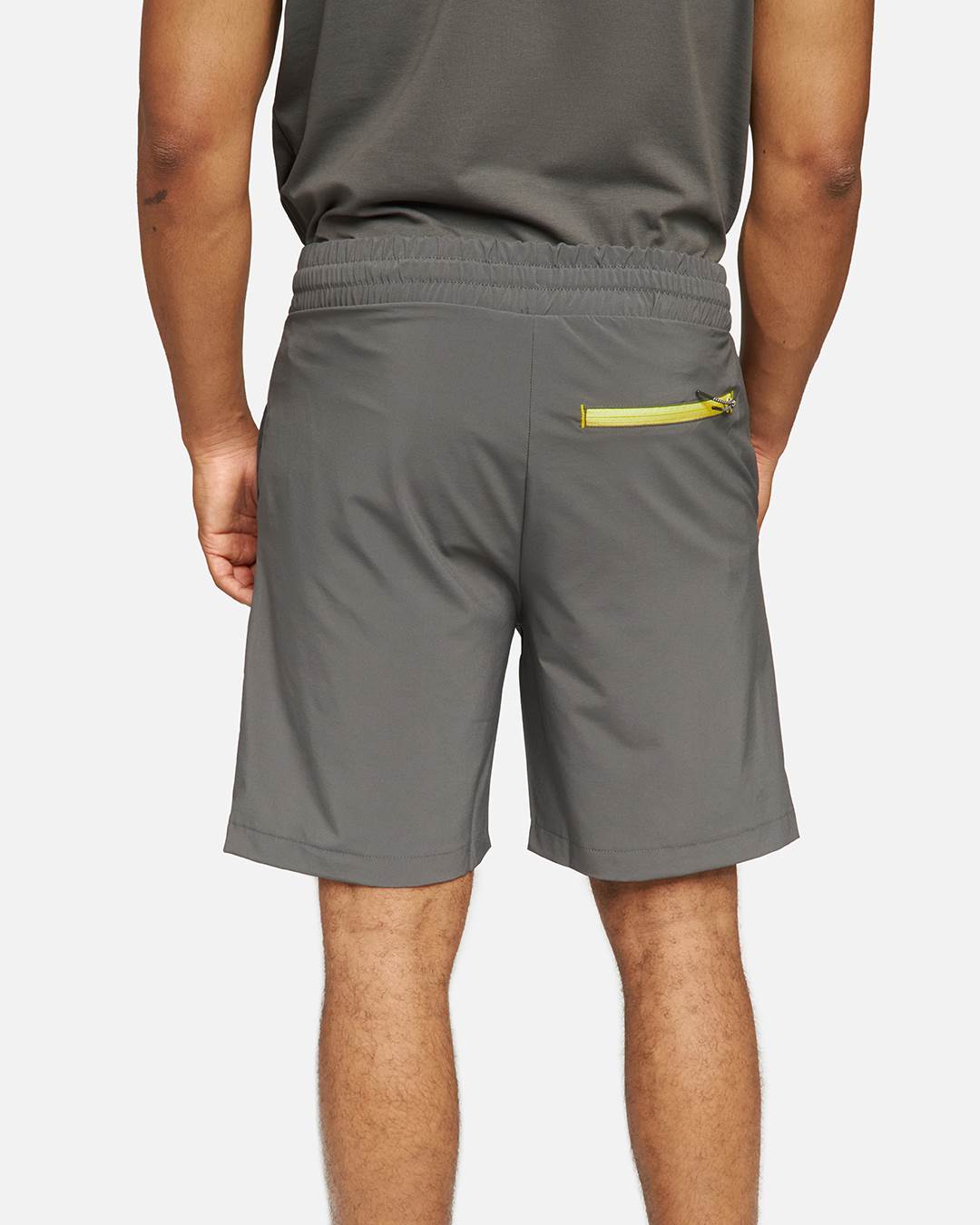 Kurzer Helvetica Parker - Grau