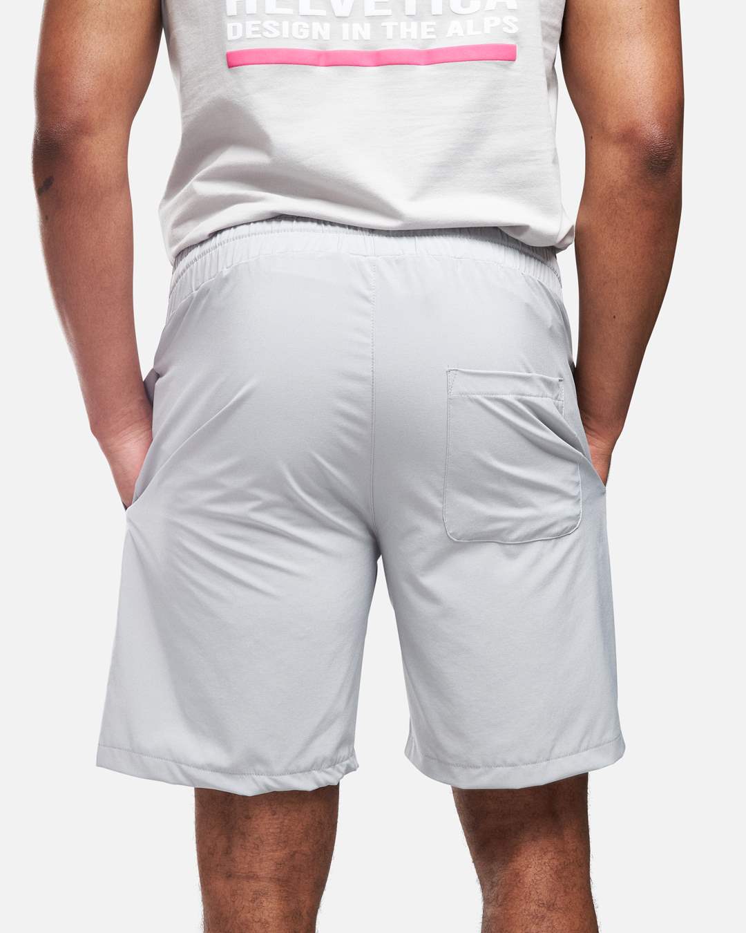 Helvetica Williams Shorts - Grau