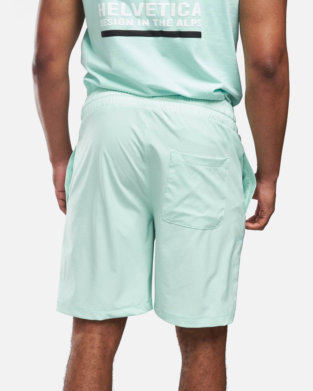 Helvetica Williams Shorts - Grün