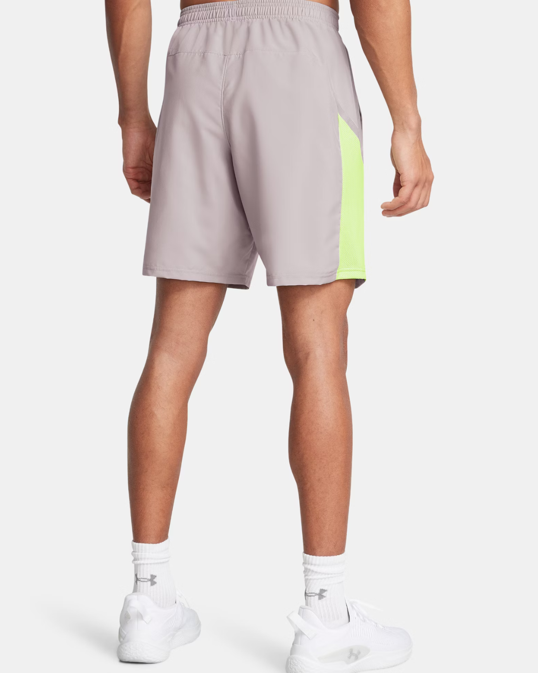 Under Armour Running Tech Utility Shorts – Grau/Gelb