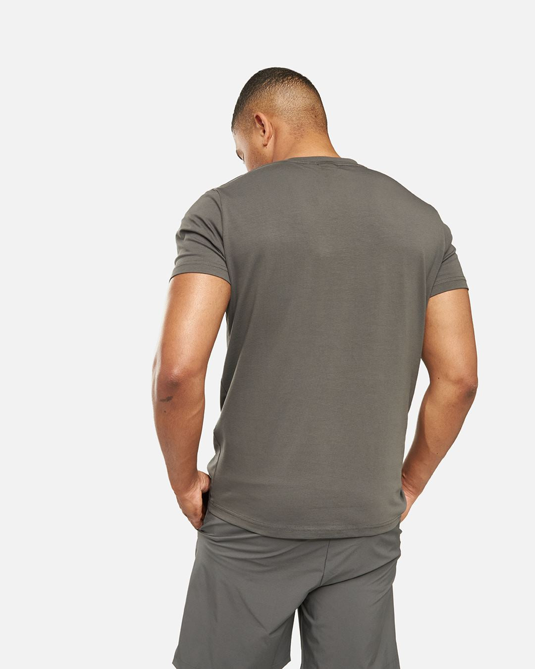 Helvetica Ajaccio T-Shirt - Grau