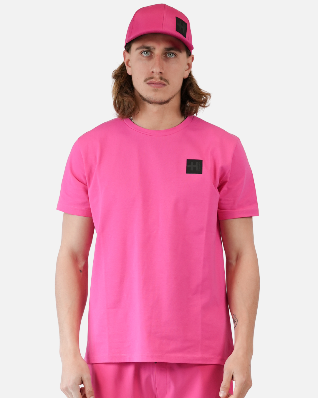 Helvetica Quintana T-Shirt - Rosa