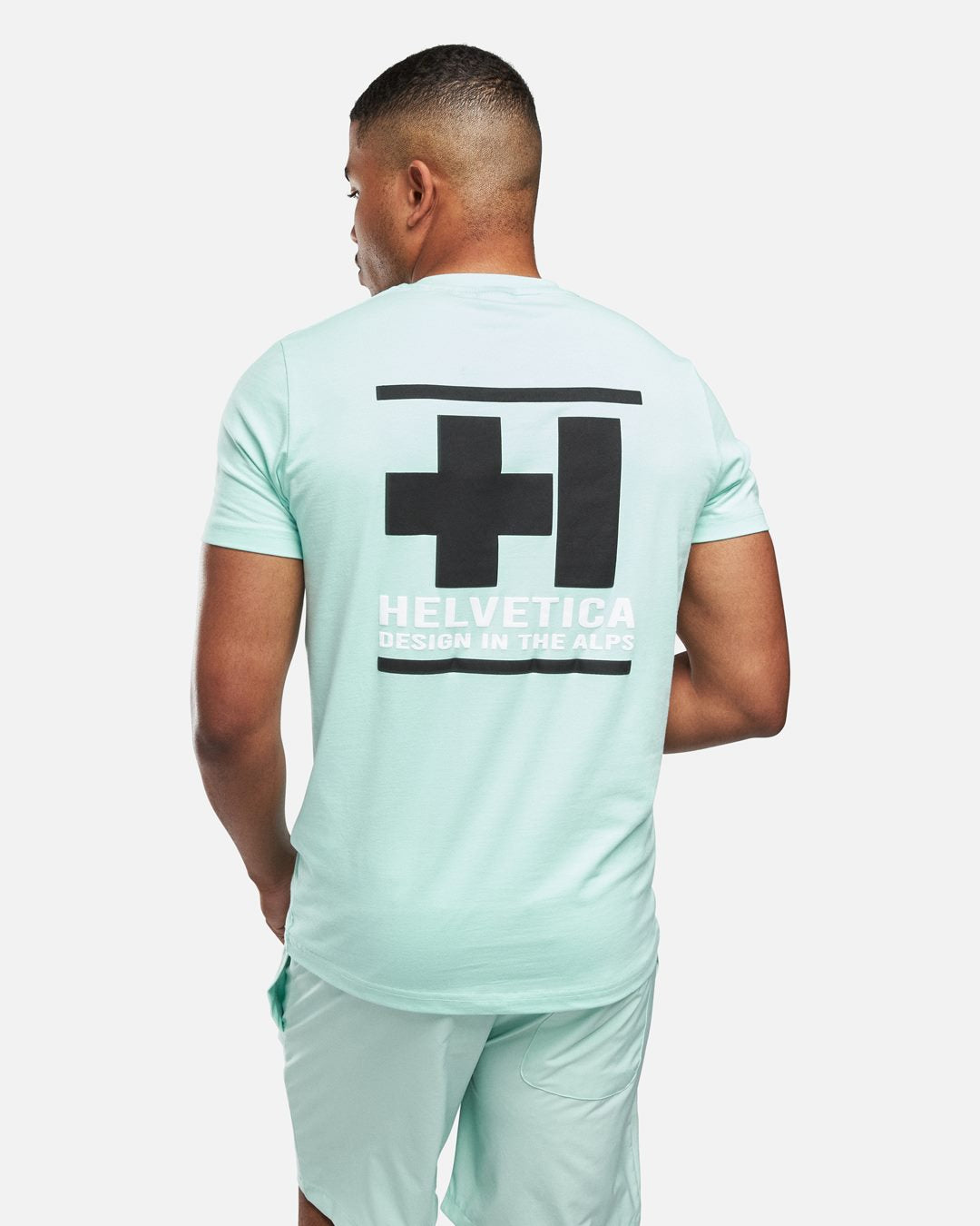 Helvetica Williams T-Shirt - Grün