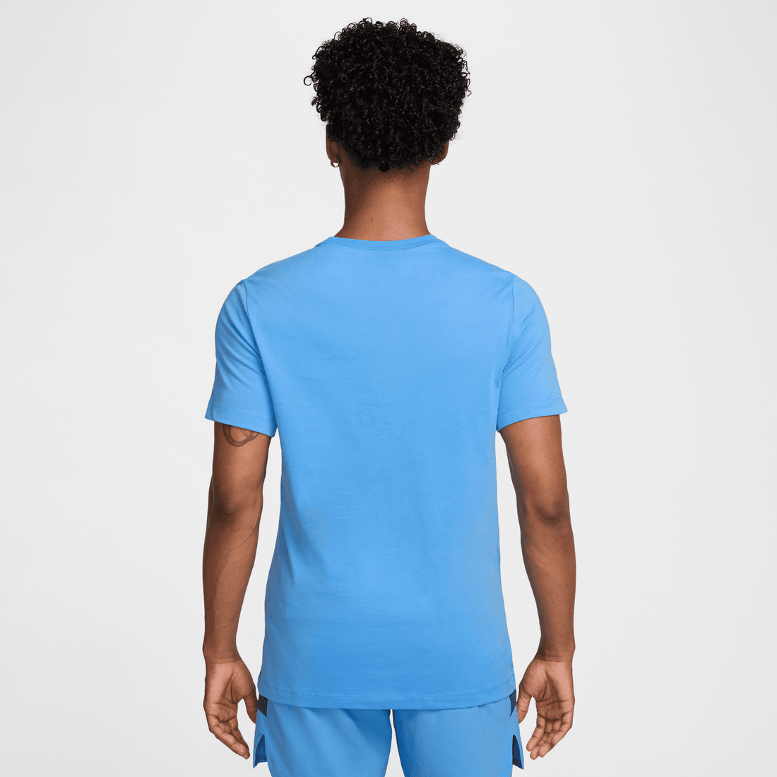 Nike Laufshirt für Trailrunning – Blau/Grün