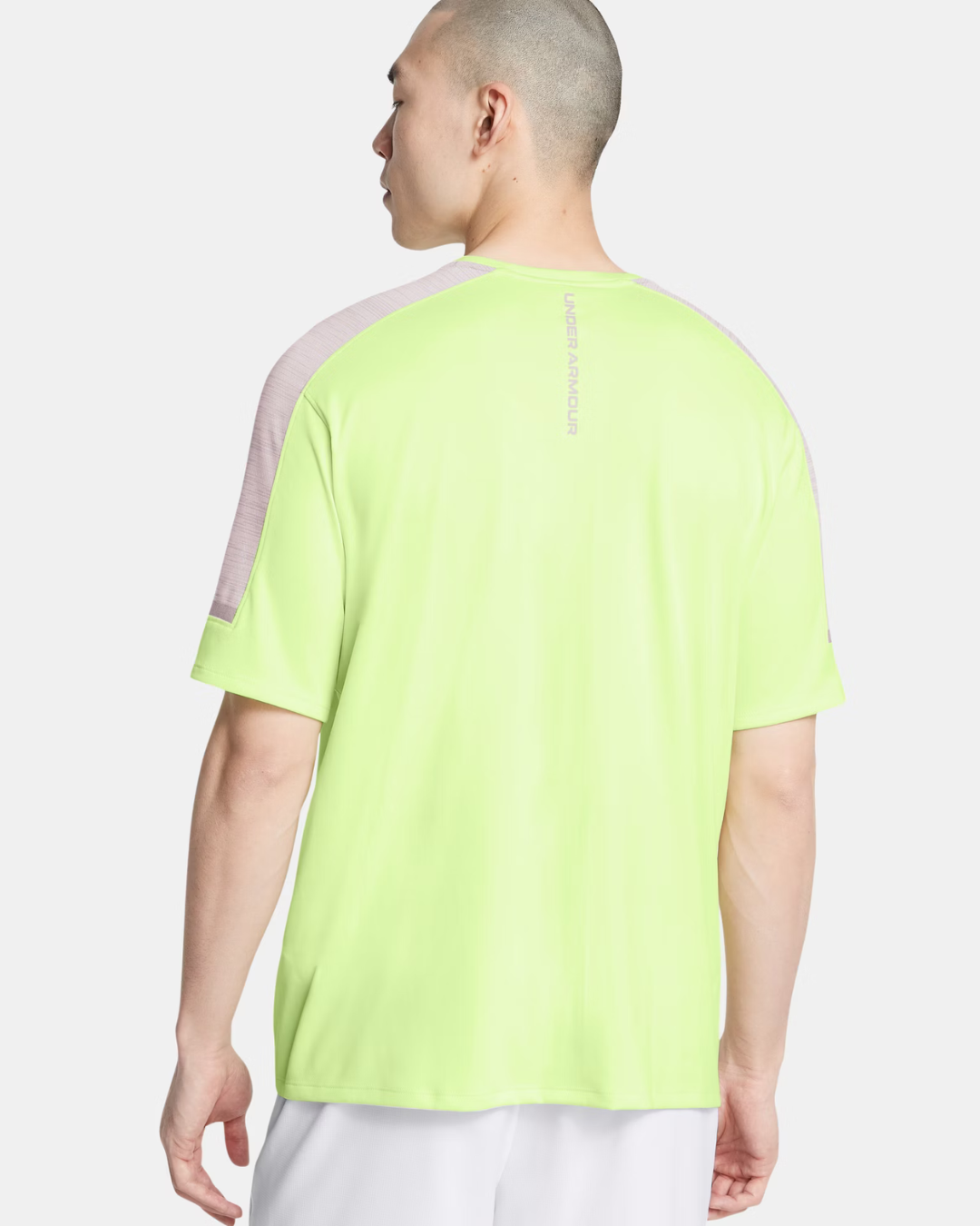 Under Armour Running Tech Utility T-Shirt - Gelb/Grau