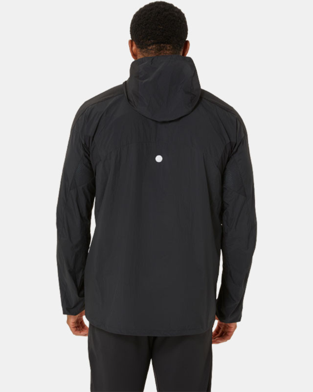 Asics Laufjacke, faltbar - Schwarz