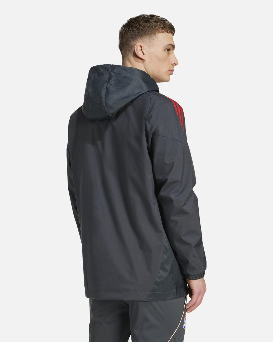 Olympique Lyonnais 2025/2026 Windjacke – Grau