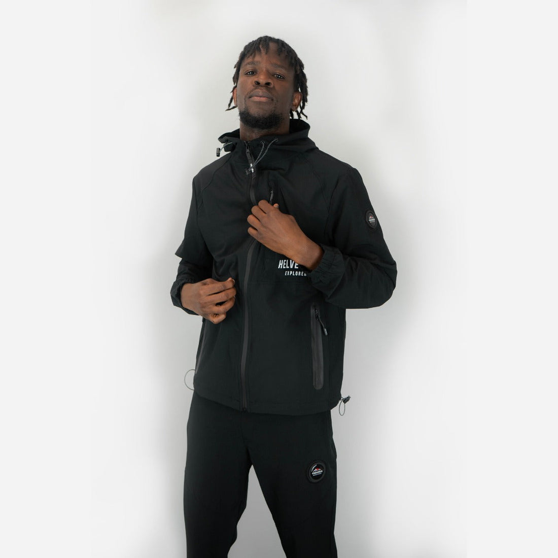 Helvetica Tiago Trainingsjacke - Schwarz